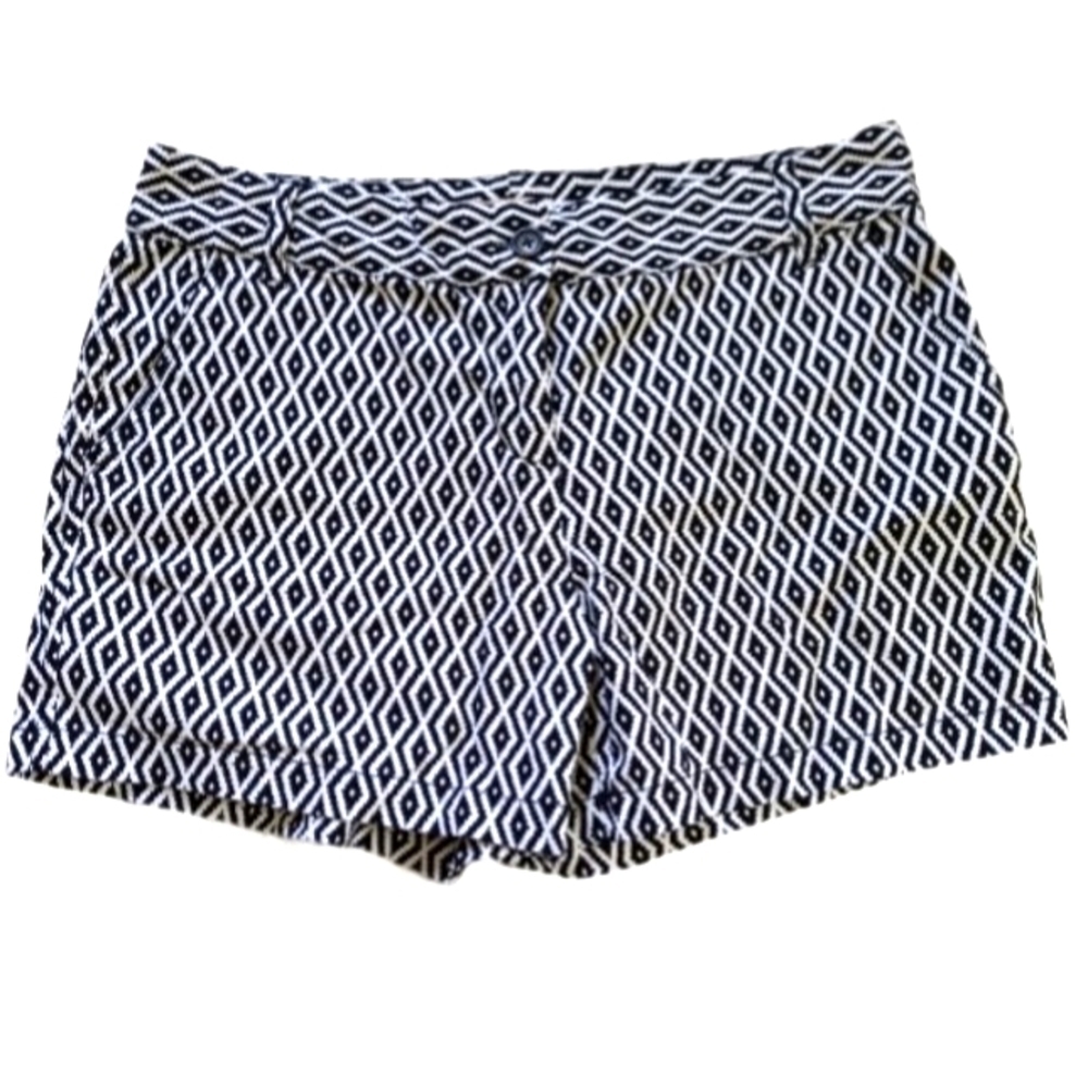 DB Established 1962 Black & White Tribal Print Shorts
